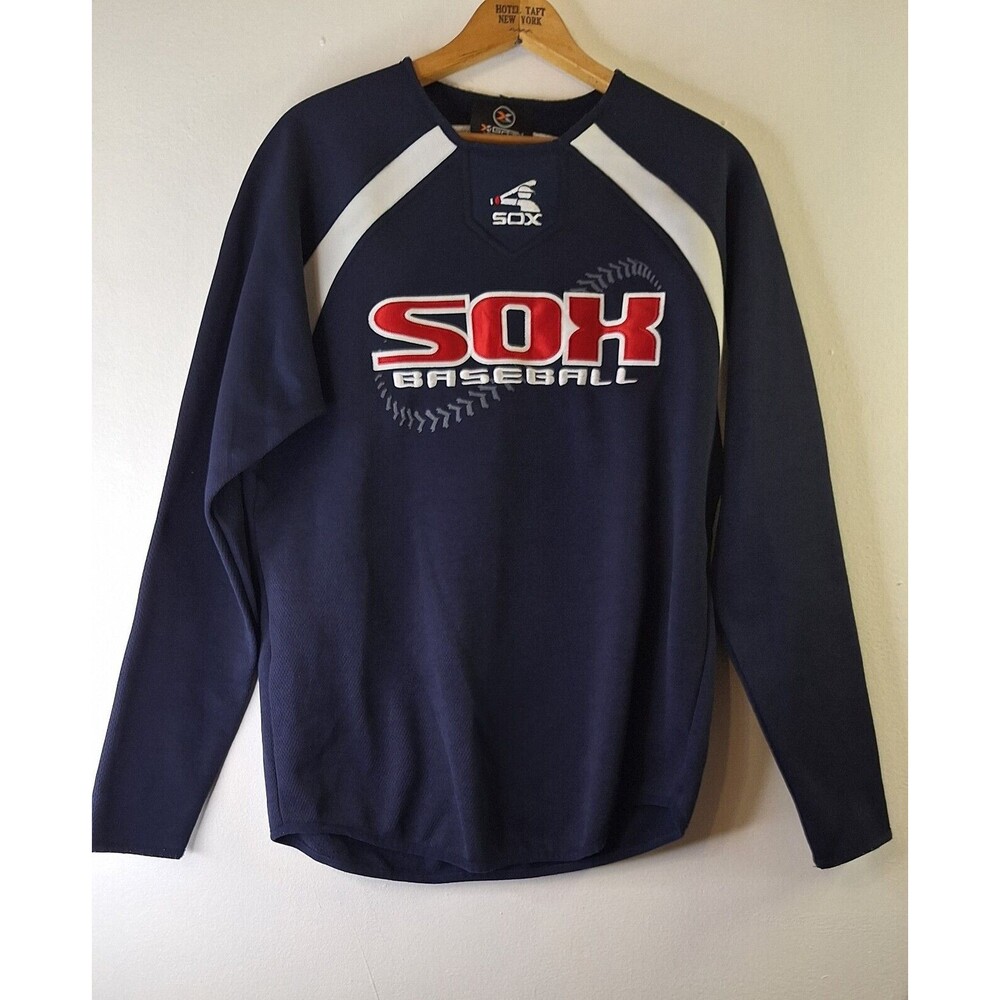 X GRAIN‎ Boston Red Sox Thermal Fleece Lined Sweatshirt Men's M Baseball Sports